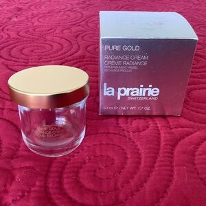 La Prairie EMPTY Pure Gold Radiance Cream Replenishment Vessel with Box 50ml